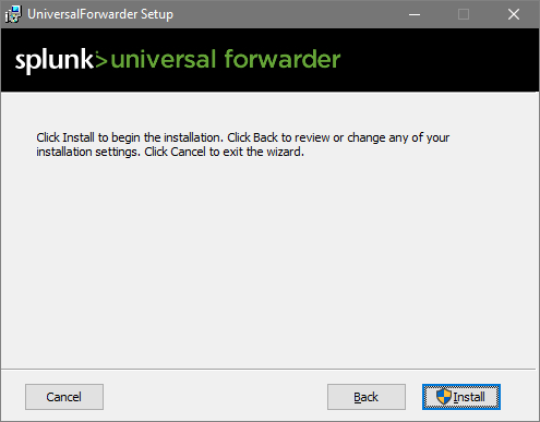 04 - Splunk Universal Forwarder Setup 6.3.1