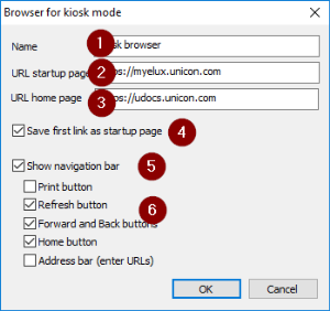 Setup Kiosk