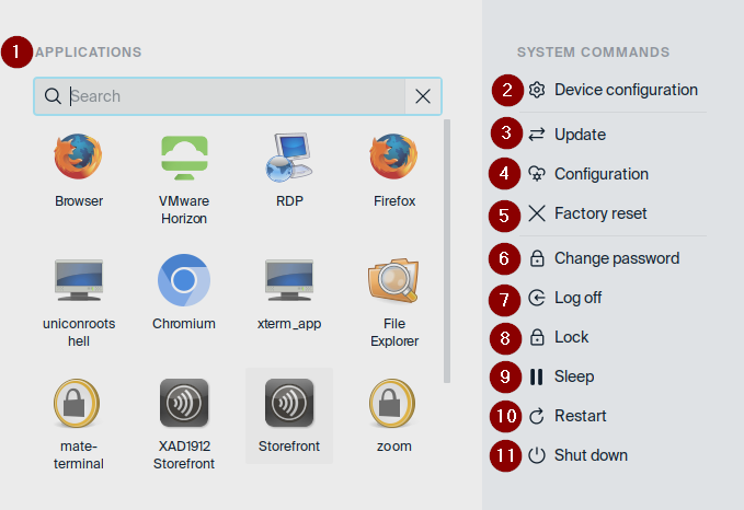 Start menu