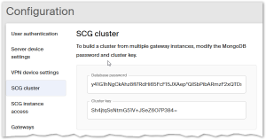 Cluster Configuration