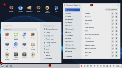 eLux 7 User Interface