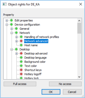 Admin object