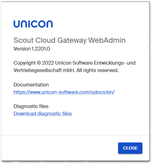 Diagnostic files download link