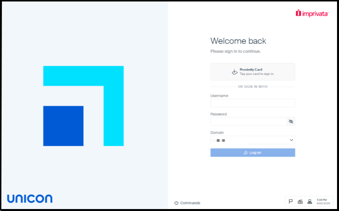 Login Manager Screenshot