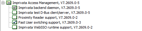 Enabling Imprivata WebSSO runtime support in the IDF