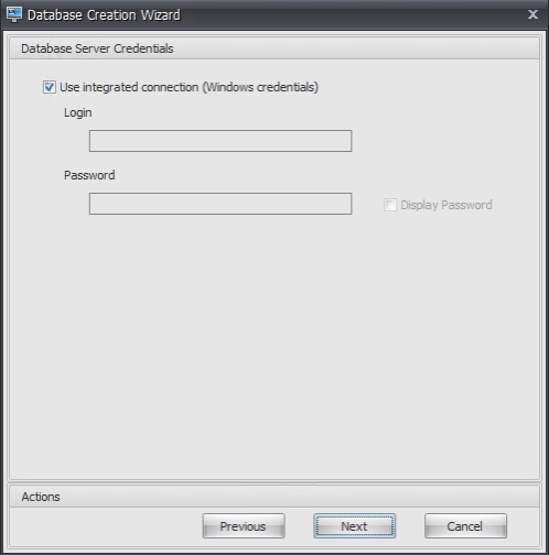 Crear una base de datos de WEM 04