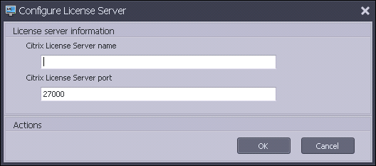 Configurar servidor de licencias