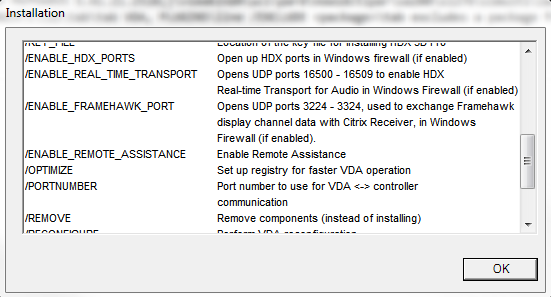 open FH ports