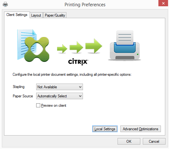 citrix xenapp 6.5 printer management