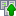 혼합 업그레이드 상태의 호스트가 있는 풀 아이콘 - 상단에 녹색 위쪽 화살표가 있는 풀 아이콘