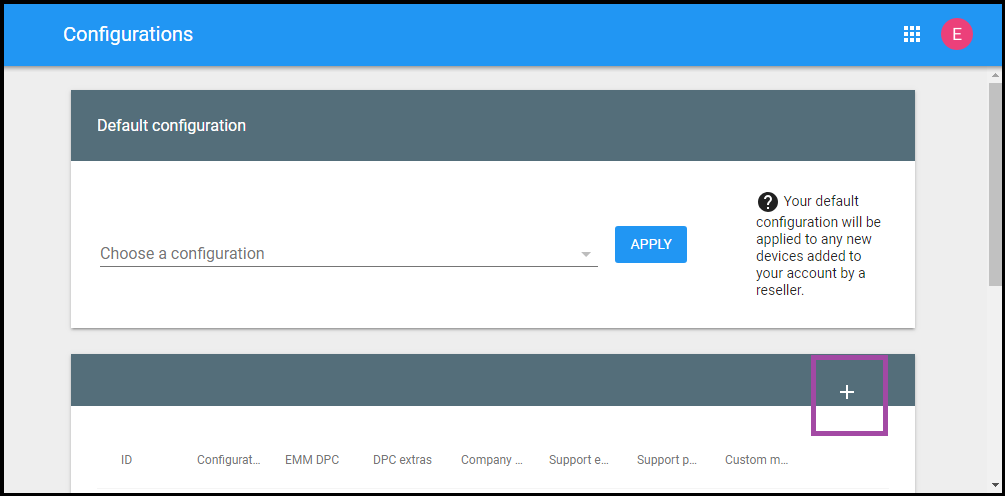 Portal für die Zero-Touch-Registrierung