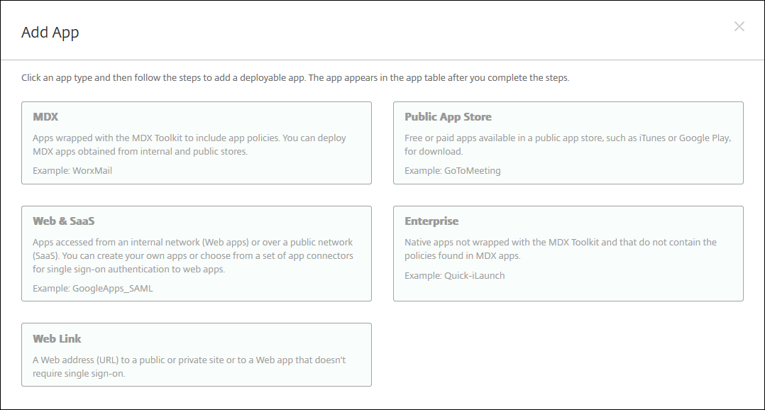 Pantalla Configuración de aplicaciones