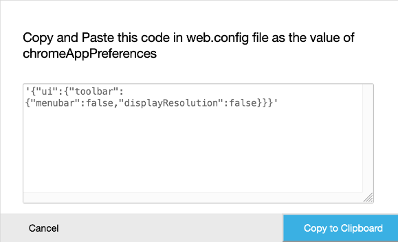 Copy from dialog box